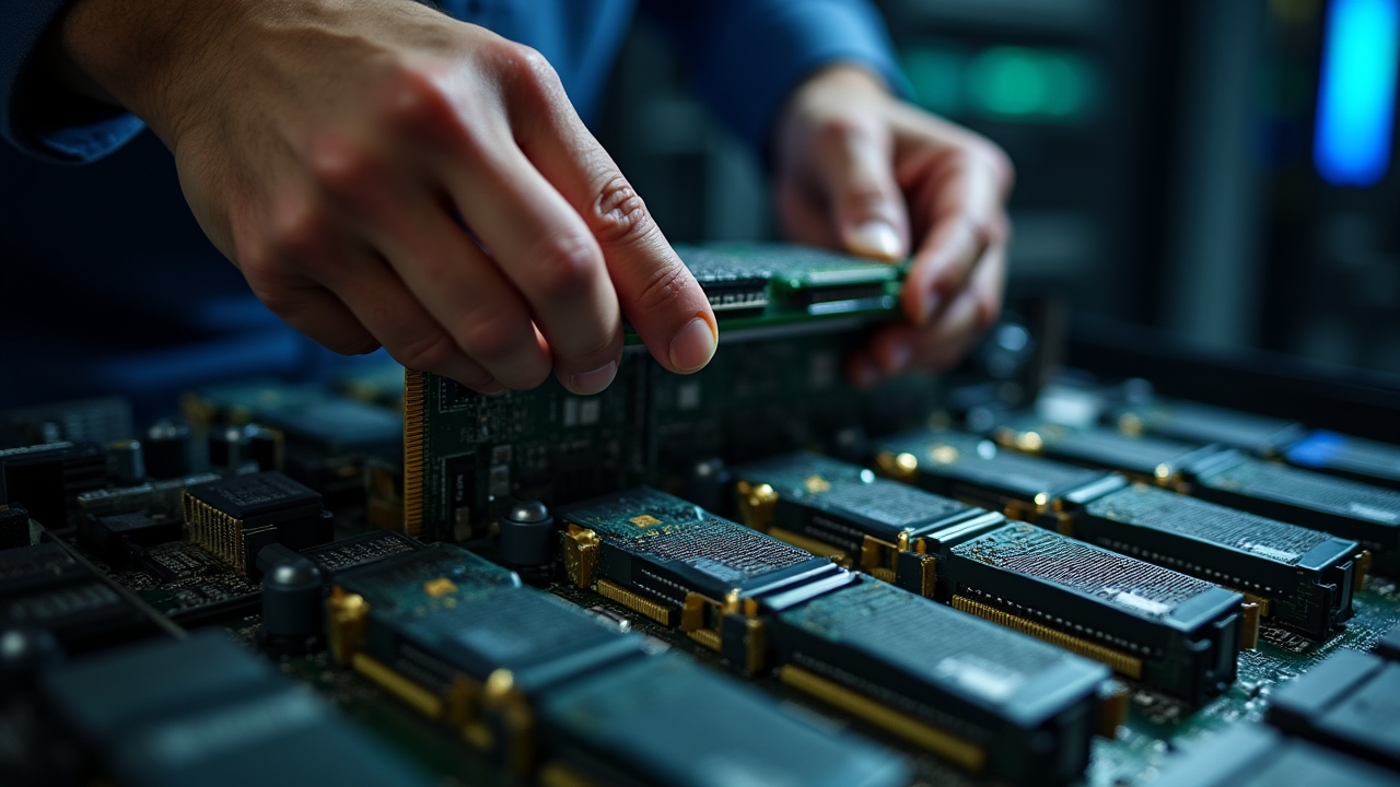 High-capacity server RAM configuration