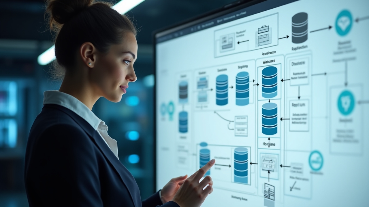 Database replication setup and configuration